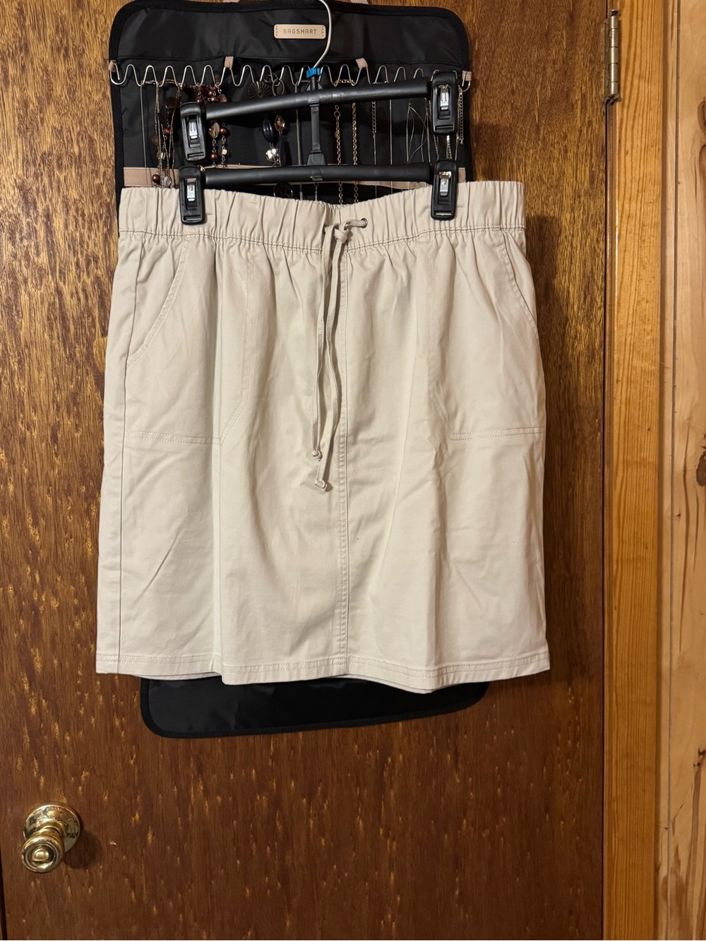 D&Co Women’s Drawstring Casual Shorts - Beige